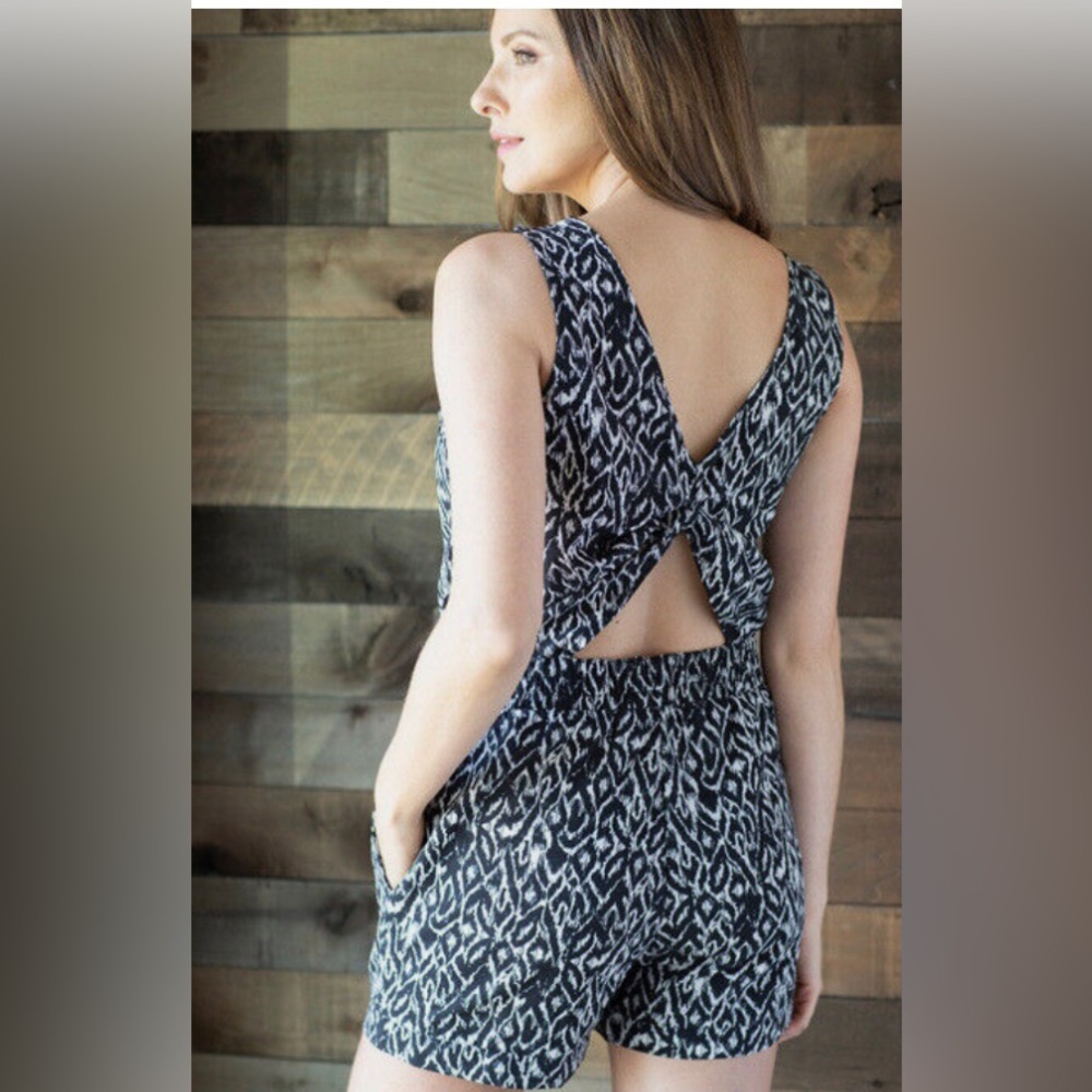 Peach Haya Romper NWT